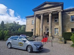 Taxi at Balbirnie House Hotel