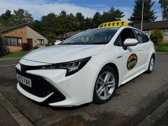 Taxi at Pick up point